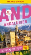 Cover-Bild zum Titel 'MARCO POLO Reiseführer Andalusien' von 'Lucia Rojas, Martin Dahms'