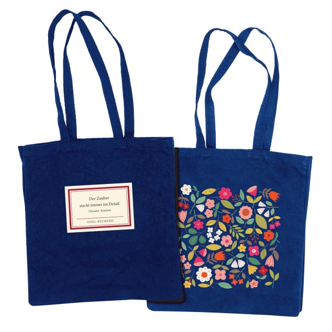 Insel-Bücherei Stofftasche 'Der Zauber steckt immer im Detail' - Theodor Fontane - 