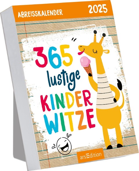 Abreißkalender 365 lustige Kinderwitze 2025 - 