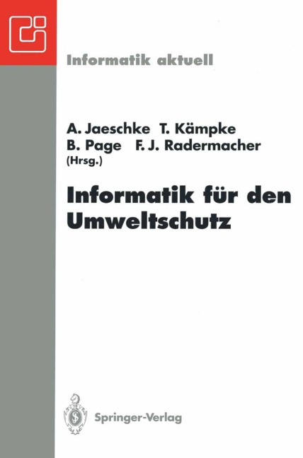 Informatik für den Umweltschutz - 
