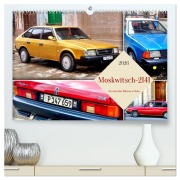 Cover-Bild zum Titel 'Moskwitsch-2141 - Ein russischer Oldtimer in Kuba (hochwertiger Premium Wandkalender 2026 DIN A2 quer), Kunstdruck in Hochglanz' von 'Henning von Löwis of Menar'