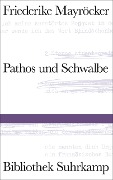 Pathos und Schwalbe - Friederike Mayröcker