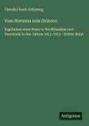 Cover-Bild zum Titel 'Vom Roroima zum Orinoco' von 'Theodor Koch-Grünberg'