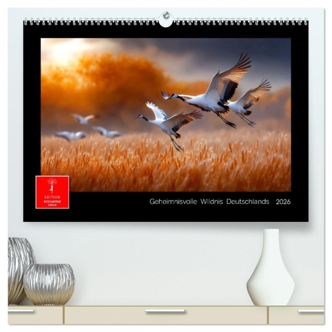Geheimnisvolle Wildnis Deutschlands (hochwertiger Premium Wandkalender 2026 DIN A2 quer), Kunstdruck in Hochglanz - Peter Roder