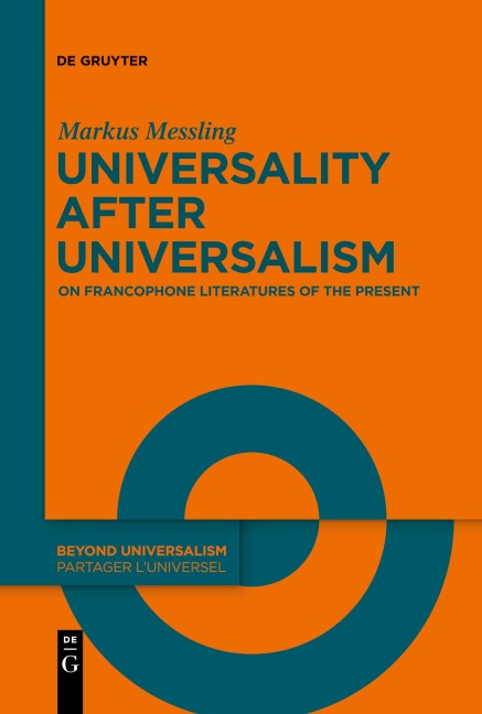 Universality after Universalism - Markus Messling
