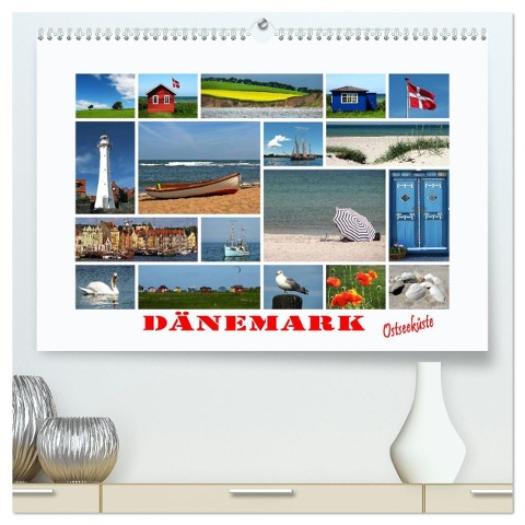 Dänemark - Ostseeküste (hochwertiger Premium Wandkalender 2025 DIN A2 quer), Kunstdruck in Hochglanz - Carina-Fotografie Carina-Fotografie