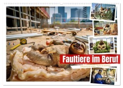 Cover-Bild zum Titel 'Faultiere im Beruf (Wandkalender 2027 DIN A2 quer), CALVENDO Monatskalender' von 'Torsten Irmer'