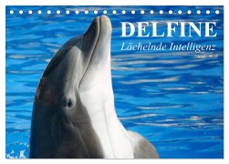 Cover-Bild zum Titel 'Delfine - Lächelnde Intelligenz (Tischkalender 2026 DIN A5 quer), CALVENDO Monatskalender' von 'Elisabeth Stanzer'