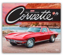 Cover-Bild zum Titel 'Corvette - Chevrolet Corvette 2026 - 16-Monatskalender im Deluxe-Format' von 'Browntrout Publishers'