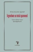 Irgendwie so total spannend - Wolfgang Kemp