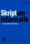 Cover-Bild zum Titel 'Skriptum Informatik' von 'Hans-Jürgen Appelrath, Jochen Ludewig'