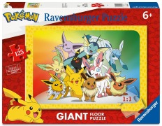 Cover-Bild zum Titel 'Ravensburger Kinderpuzzle 05641 - Pokémon - großes Bodenpuzzle mit 125 Puzzleteilen, für Puzzle-Freunde und Pokémon-Fans ab 6 Jahren' von ''