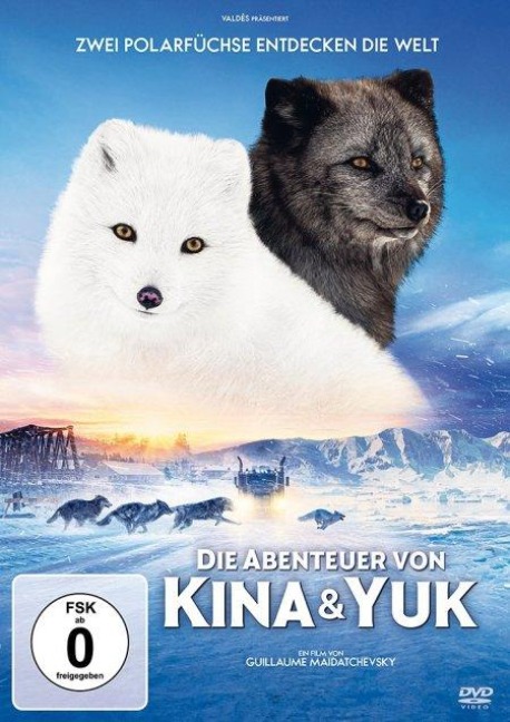 Die Abenteuer von Kina & Yuk - Zwei Polarfüchse entdecken die Welt - Guillaume Maidatchevsky, Guillaume Lonergan, Michaël Souhaité, Julien Jaouen