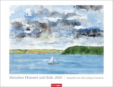 Cover-Bild zum Titel 'Zwischen Himmel und Erde Kalender 2026 - Aquarelle von Hans-Jürgen Gaudeck' von ''