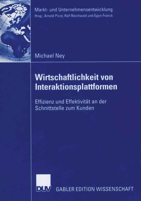 Wirtschaftlichkeit von Interaktionsplattformen - Michael Ney