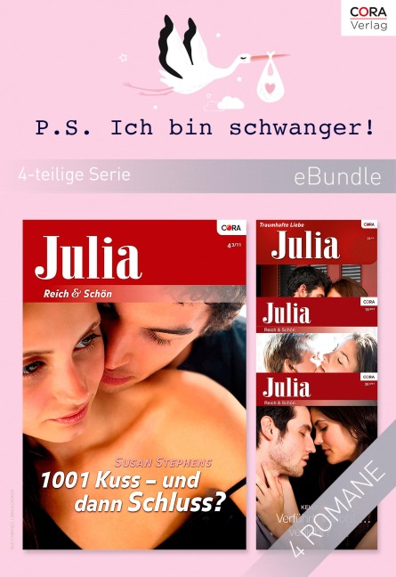 P.S. Ich bin schwanger! (4-teilige Serie) - Kelly Hunter, Anna Cleary, Susan Stephens, Anne Oliver