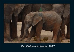 Cover-Bild zum Titel 'Der Elefantenkalender 2027 Fotokalender DIN A4' von 'Tobias Schmitt, Kevin Heber'