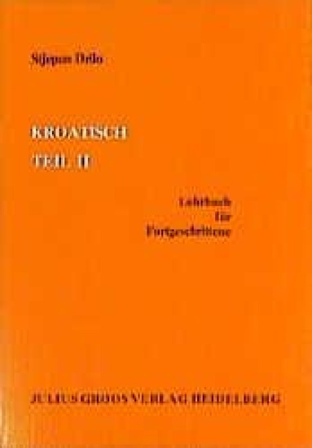 Kroatisch 2 - Stjepan Drilo