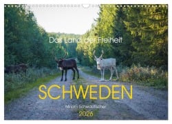 Cover-Bild zum Titel 'Das Land der Freiheit Schweden (Wandkalender 2026 DIN A3 quer), CALVENDO Monatskalender' von 'Fotografin Miriam Schwarzfischer'
