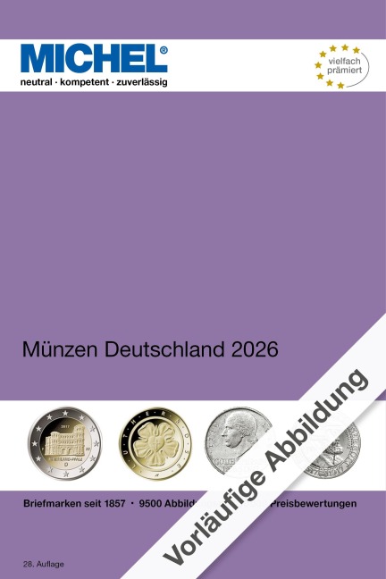 Münzen Deutschland 2026 - Michel-Redaktion