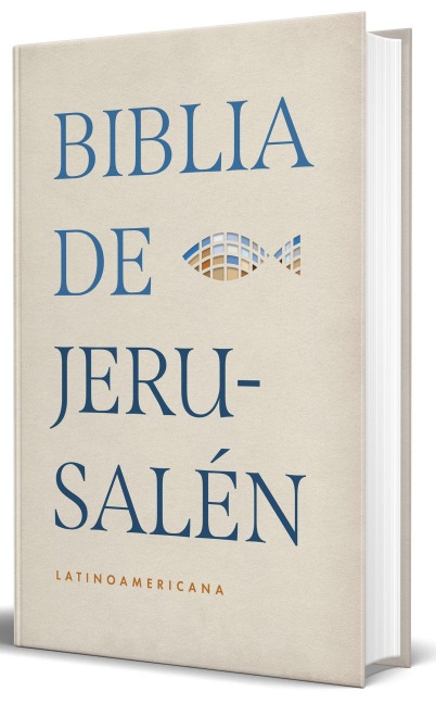 Biblia de Jerusalén Latinoamericana, Tapa Dura, Edición Clásica Café Con Pez / Spanish Jerusalem Bible, Latin American Edition, Hardcover, Brown - Desclée de Brower