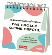 Cover-Bild zum Titel 'Das große kleine Gefühl Premium-Postkartenkalender 2027 - 53 Postkarten mit Liebeserklärungen an alltägliche Momente' von ''