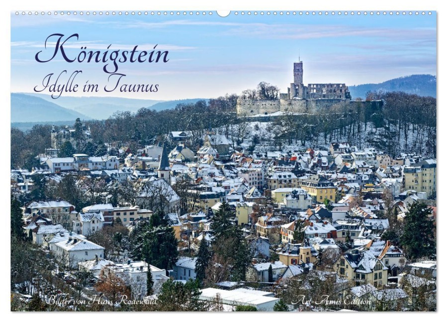 Königstein - Idylle im Taunus (Wandkalender 2026 DIN A2 quer), CALVENDO Monatskalender - Hans Rodewald CreativK. de