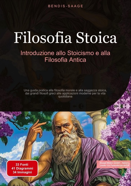 Filosofia Stoica: Introduzione allo Stoicismo e alla Filosofia Antica - Bendis A. I. Saage - Italiano