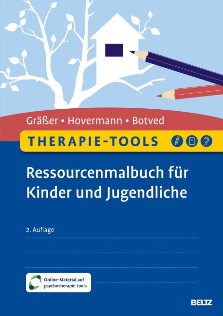 Therapie-Tools Ressourcenmalbuch für Kinder und Jugendliche - Melanie Gräßer, Eike Hovermann jun., Annika Botved