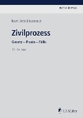 Cover-Bild zum Titel 'Zivilprozess' von 'Kurt Schellhammer'