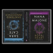 Cover-Bild zum Titel 'Shattered Innocence & Royal Heart (Standard Edition)' von 'Sara Cate, Nana Malone'