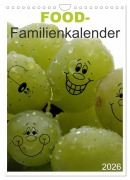 FOOD -Familienkalender (Wandkalender 2026 DIN A4 hoch), CALVENDO Monatskalender - SchnelleWelten SchnelleWelten