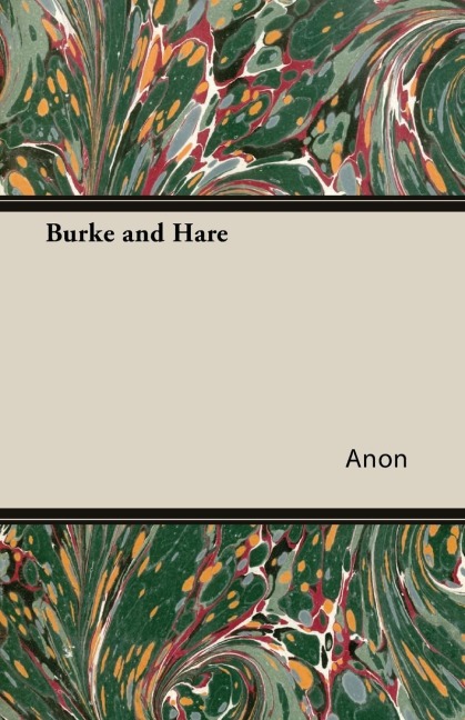 Burke and Hare - Anon