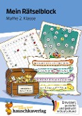 Cover-Bild zum Titel 'Mein Rätselblock Mathe 2. Klasse' von 'Christiane Wittenburg'