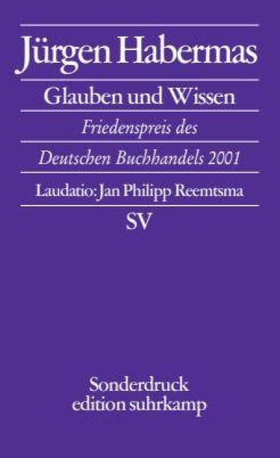 Glaube und Wissen - Jürgen Habermas