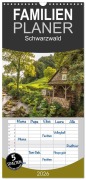 Cover-Bild zum Titel 'Familienplaner 2026 - Schwarzwald mit 5 Spalten (Wandkalender, 21 x 45 cm) CALVENDO' von 'Conny Pokorny'