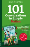 Cover-Bild zum Titel '101 Conversations in Simple Italian' von 'Olly Richards'