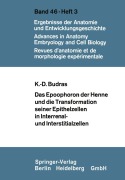 Cover-Bild zum Titel 'Das Epoophoron der Henne und die Transformation seiner Epithelzellen in Interrenal- und Interstitialzellen' von 'Klaus-Dieter Budras'