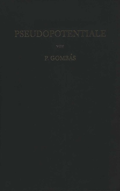 Pseudopotentiale - Pal Gombas