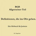 Cover-Bild zum Titel 'Bgb - Allgemeiner Teil' von 'Thomas Degenhart'