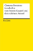 Cover-Bild zum Titel 'Geschichte vom braven Kasperl und dem schönen Annerl' von 'Clemens Brentano'