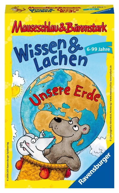 Mauseschlau & Bärenstark: Wissen und Lachen. Unsere Erde - 