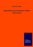 Cover-Bild zum Titel 'Geschichte des teutschen Volkes' von 'Heinrich Luden'