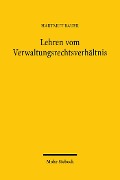 Cover-Bild zum Titel 'Lehren vom Verwaltungsrechtsverhältnis' von 'Hartmut Bauer'