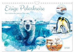 Cover-Bild zum Titel 'Eisige Polarkreise - Faszination der polaren Tierwelt (Wandkalender 2026 DIN A4 quer), CALVENDO Monatskalender' von 'Anja Frost'