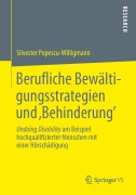 Cover-Bild zum Titel 'Berufliche Bewältigungsstrategien und 'Behinderung'' von 'Silvester Popescu-Willigmann'