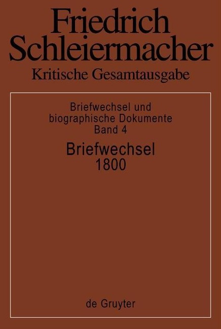 Briefwechsel 1800 - 