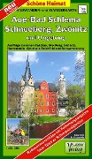 Cover-Bild zum Titel 'Radwander- und Wanderkarte Aue - Bad Schlema, Schneeberg, Zwönitz und Umgebung' von ''