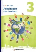 Cover-Bild zum Titel 'ABC der Tiere 3 Neubearbeitung - Arbeitsheft zum Lesebuch' von 'Sabine Stehr, Sabrina Willwersch'
