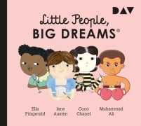 Cover-Bild zum Titel 'Little People, Big Dreams® - Teil 2: Ella Fitzgerald, Jane Austen, Coco Chanel, Muhammad Ali' von 'María Isabel Sánchez Vegara'
